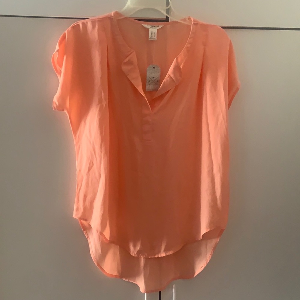Chiffon shirts - lot of 4 ( size S )